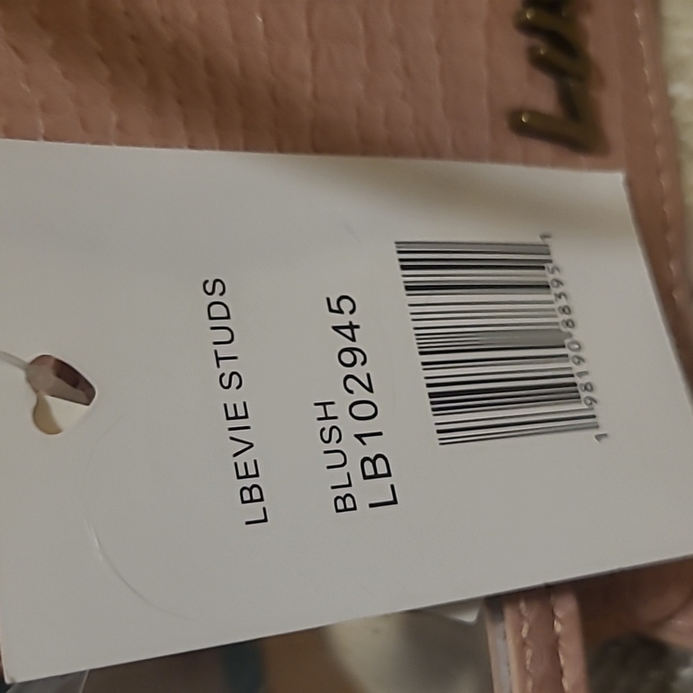 Betsey Johnson Blush Pink Mini Satchel with Heart Charm - Picture 3 of 9